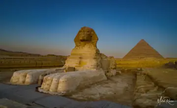 Egypt Sphinx portfolio cover