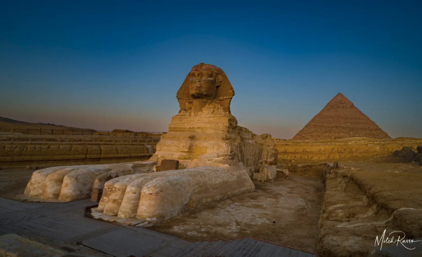 Egypt Sphinx portfolio cover