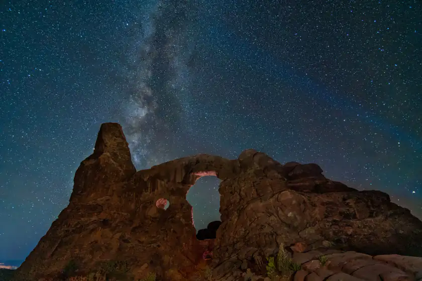 Night sky photography portfolio example