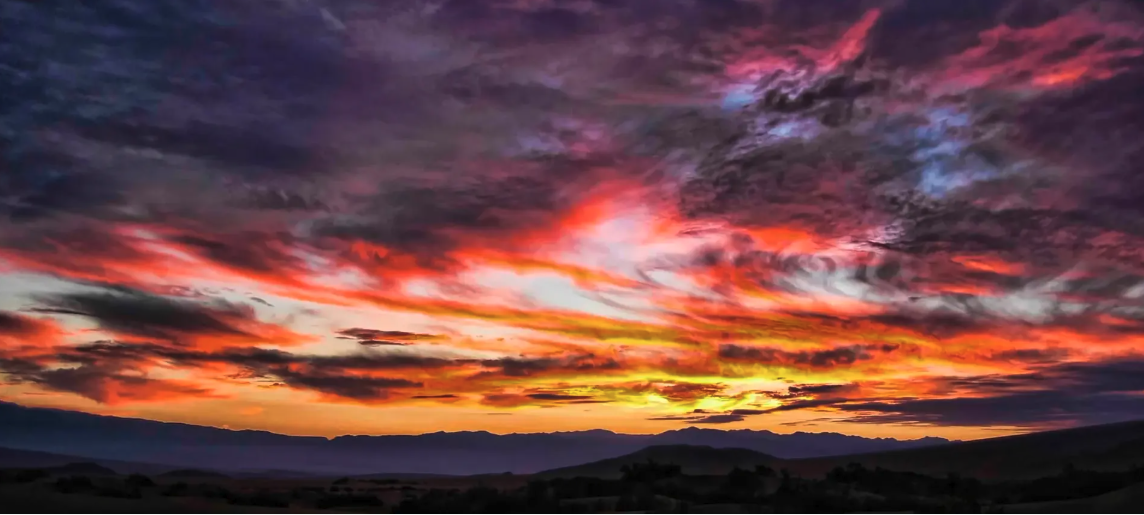 Sunset panorama portfolio cover